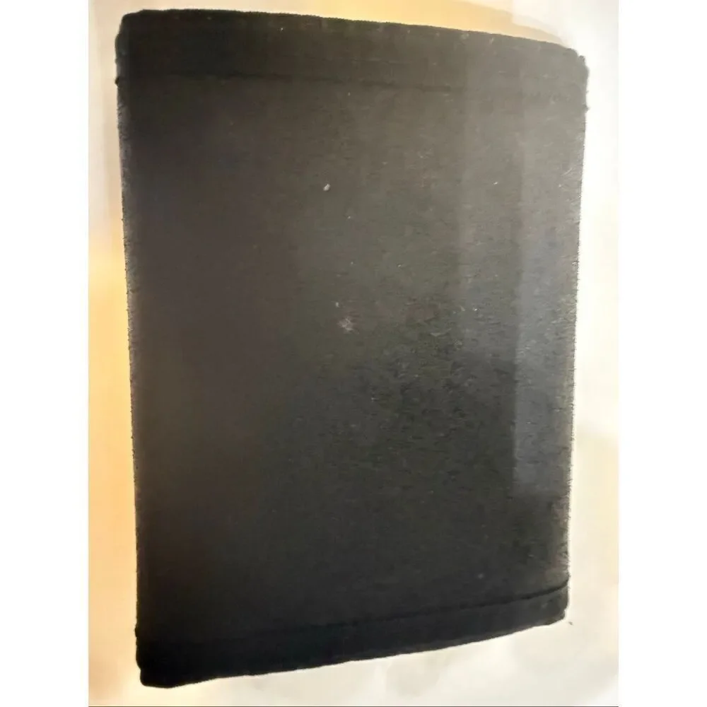 Dante Men's Handcrafted Leather Card Slots Trifold Wallet Black